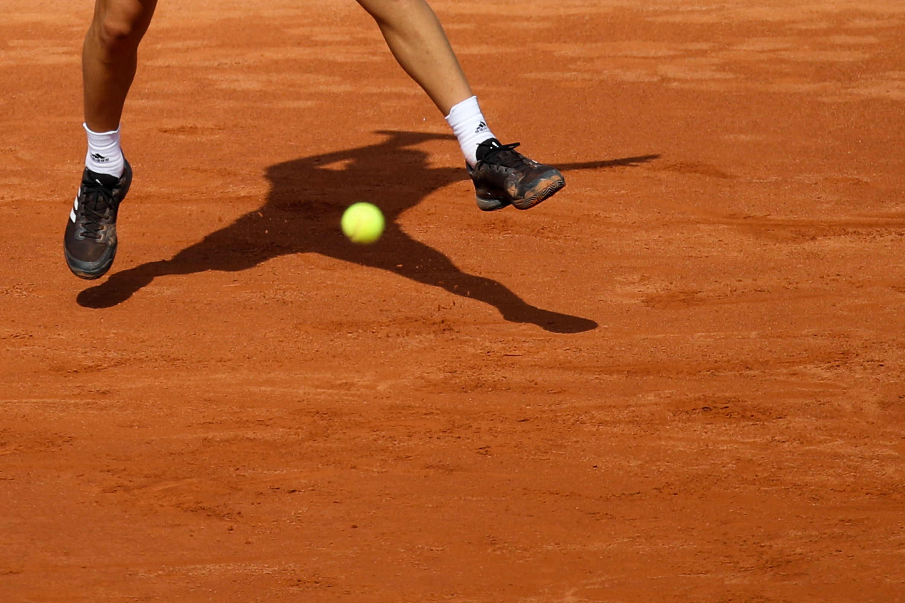 Foto von Dominik Thiem beim Davis Cup 2018.