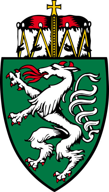 Bild zeigt das Landeswappen Steiermark.