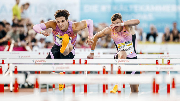 Bild zeigt Enzo Diessl (AUT) and Simon Ehammer (SUI)