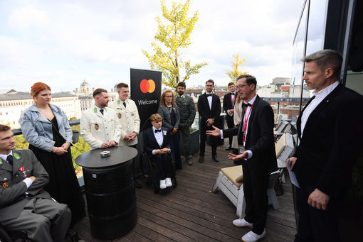 Mastercard-Empfang