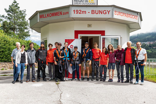 Sporthilfe Bungy Jumping Event