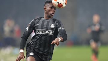© Chris Bauer Image shows Kelvin Yeboah (Sturm).