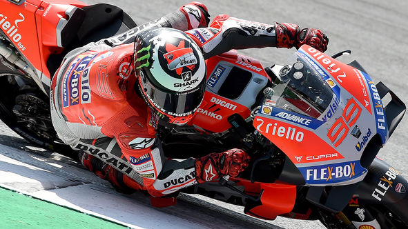 Bild zeigt Jorge Lorenzo (ESP/ Ducati)